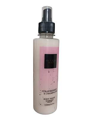 BODY SPLASH - VICTORIA'S SECRET - STRAWBERRIES & CHAMPAGNE - SHIMMER 250ML