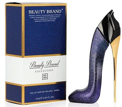 Brand Collection N. 006 - Good Girl Tradicional - Frasco com Glitter Azul
