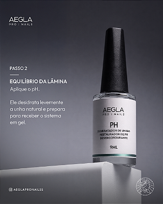 Passo 1 Ph Desidratador de Unhas Aegla PRO (9ml)