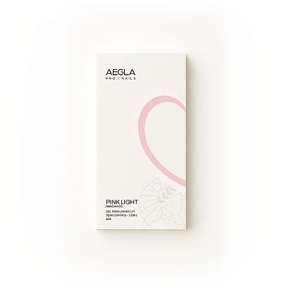 Aegla Gel em Sachê - Pink Light 12g