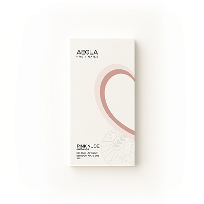 Aegla Gel em Sachê - Pink Nude 12g