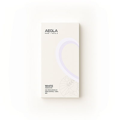 Aegla Gel em Sachê - White 12g