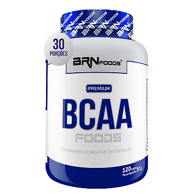 BCAA Premium 120 Cápsulas - BRN Foods