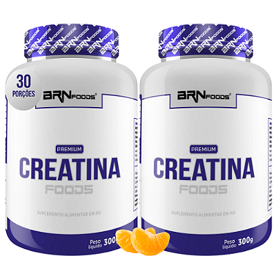 Kit 2x Creatina Premium 300g - BRN Foods