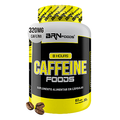 8 Hours Caffeine Foods Termogênico - BRN Foods