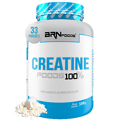 Creatina Monohidratada 100% Pura - BRN Foods