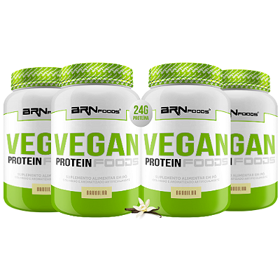 Kit 4x Vegan Protein 2kg - BRN Foods