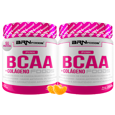 Kit 2x Pink BCAA com Colágeno 250g - BRN Foods