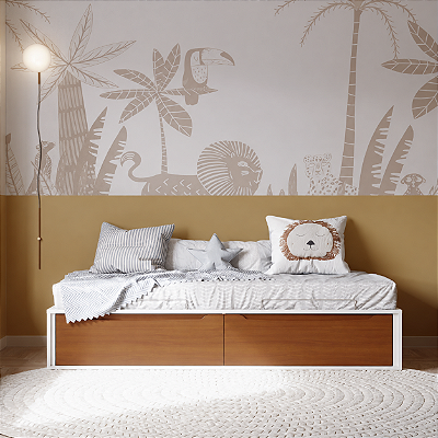 Cama Infantil Com Gavetas Coleção Sambalelê