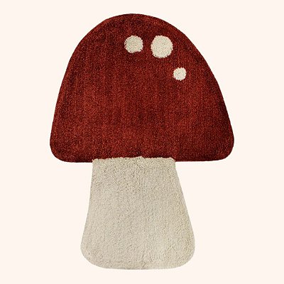 Tapete Infantil Algodão Cogumelo