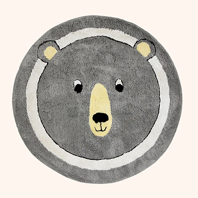 Tapete Infantil Algodão Urso