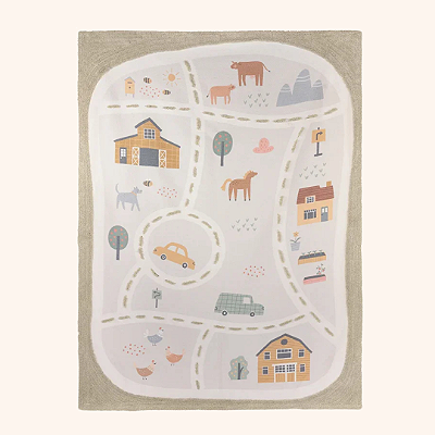 Tapete Infantil Print Pista
