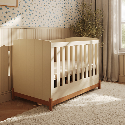 Berço Mini Cama 2 em 1 Padrão Americano Coleção Lamê