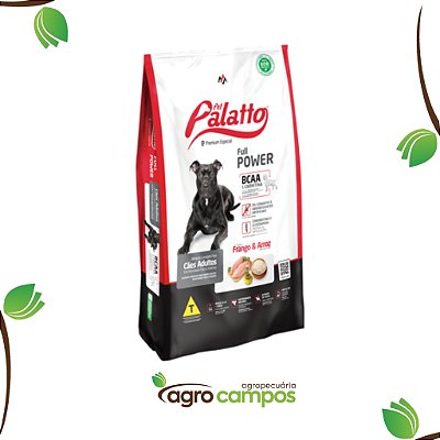 Pet Palatto Full Power Cães Adultos(15kg)