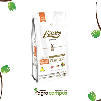 Pet Palatto Natural Essence Raças Pequenas e mini (10,1)