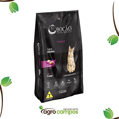 Bocão Premium Gatos Adultos 20kg