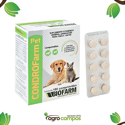Condrofarm Pet Suplemento Vitaminíco Para Cães e Gatos