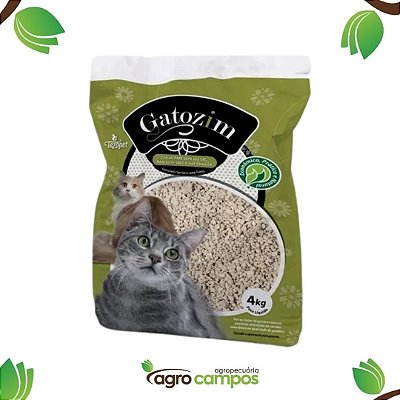 Areia Para Gatos Gatozim 4kg