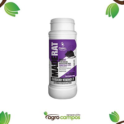 Raticida MadeRat Pó De Contato-100g