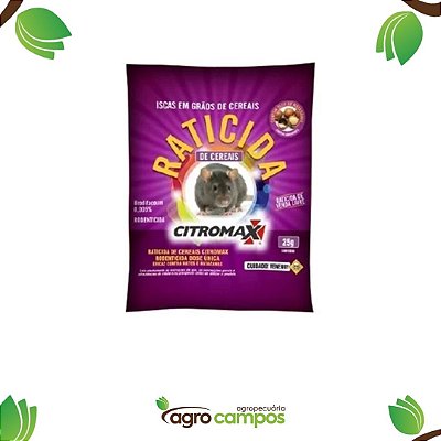 Raticida Granulado Citromax-25g