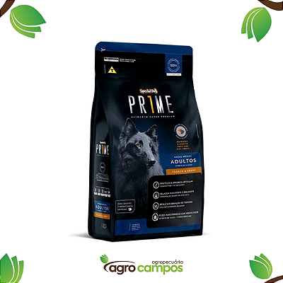 Special Dog Prime Cães Adultos de Raças Médias - Frango e arroz