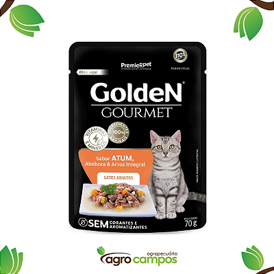 Golden Gourmet - Gatos adultos - Atum (70g)