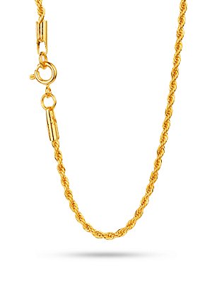 Corrente Cordão baiano 2 mm - fecho tradicional