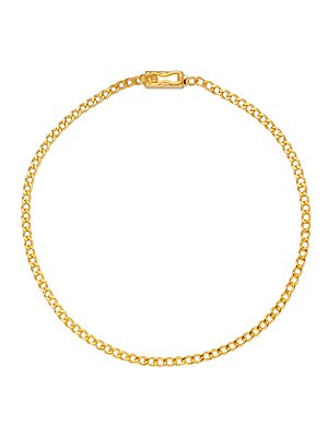 Pulseira grumet 2,5 mm - banhada a ouro 18k