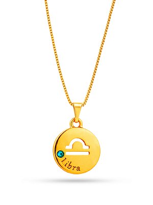 Corrente Libra - banhado a ouro 18k