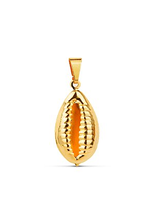 Pingente Búzio - banhado a ouro 18k