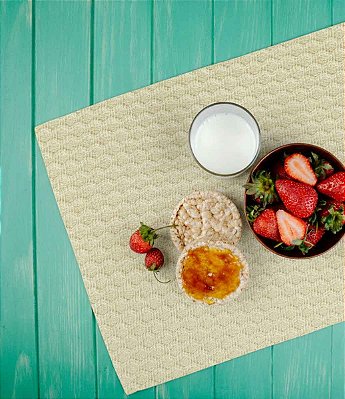 Jogo Americano Bege 4 Peças