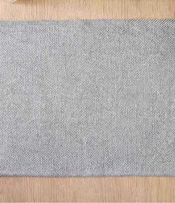 Jogo Americano de Linho Cinza Kit com 8 Unidades