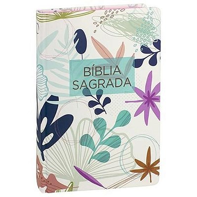 Bíblia Sagrada - ARA - Para Evangelização - Capa Dura - Flores