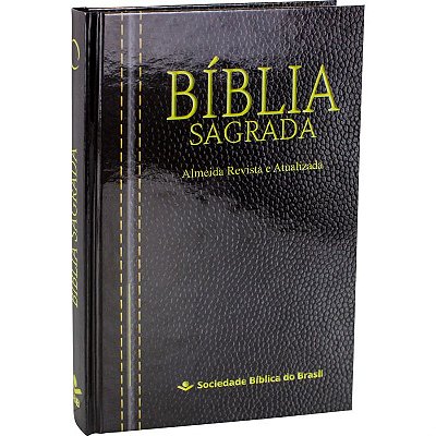 Bíblia Sagrada - ARA - Para Evangelização - Capa Dura - Preta