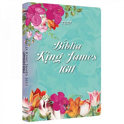 Bíblia King James 1611 - Fiel - Lettering ­Bible - Ultra Fina - Tiffany - bl120