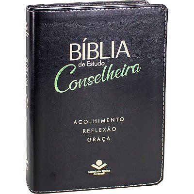 Bíblia de Estudo Conselheira - NAA - Preta
