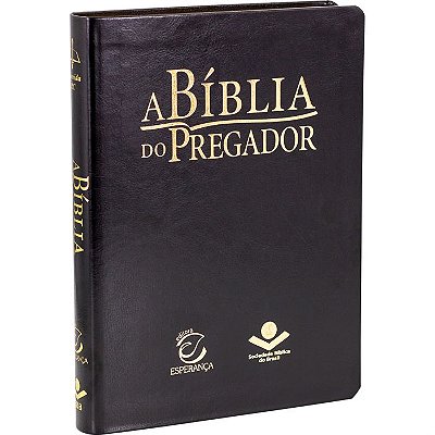 A Bíblia Do Pregador - Revista e Corrigida - Grande - Preta