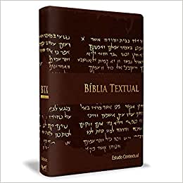 Bíblia Textual - Estudo Contextual - Luxo Marrom