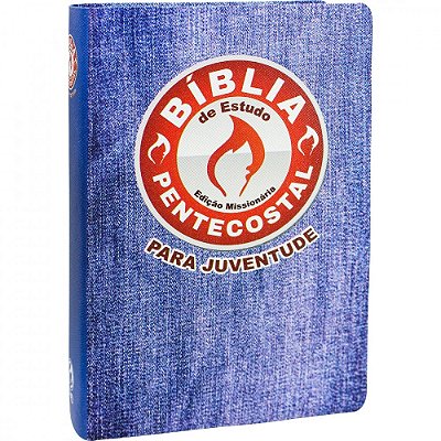 Bíblia de Estudo Pentecostal Para Juventude - Edição Missionária - Jeans