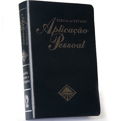 Bíblia de Estudo Aplicação Pessoal - ARC - Grande - Azul