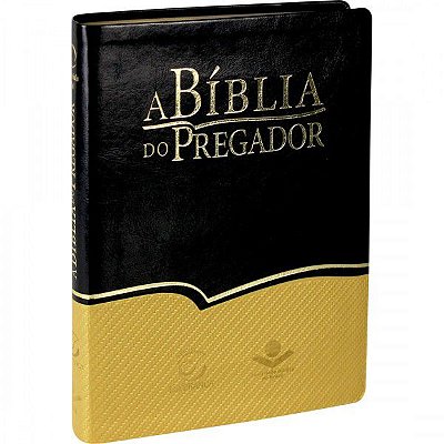 A Bíblia do Pregador - Revista e Atualizada - Grande (Preta/Dourado)