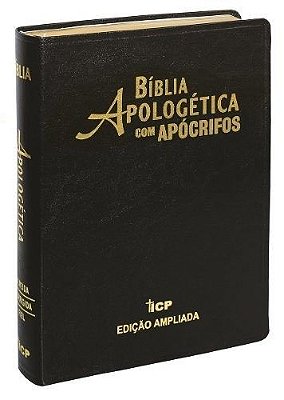 Bíblia Apologética com Apócrifos - Preta