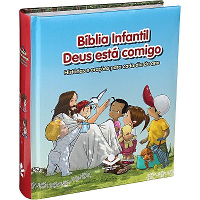 Bíblia Infantil Deus está Comigo - (Devocional)