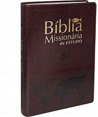 Bíblia Missionária de Estudo - ARA - Vinho Nobre