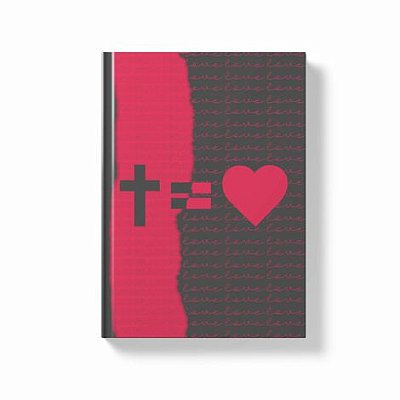 Bíblia Sagrada - Nova Almeida Atualizada - NAA - Cruz = Amor.Pink