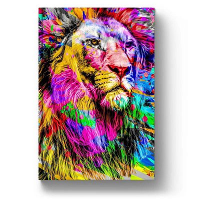 Bíblia Sagrada - NTLH - YouVersion - Leão Aquarela Colorido - Letra Normal