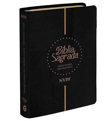 Bíblia Sagrada - NVI - Letra Extragigante - Capa Luxo - Preta