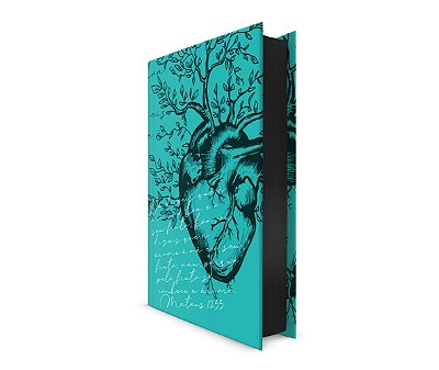 Bíblia Sagrada ARC - Coração Menta - Letra Normal - (Capa Dura e Lateral Pintada)