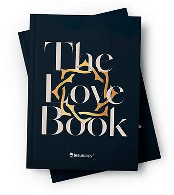Bíblia Sagrada JesusCopy - NAA – Bíblia Love Book Coroa - Livro do Amor