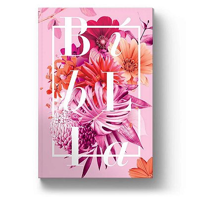 Bíblia Sagrada NAA - Buquê Rosa